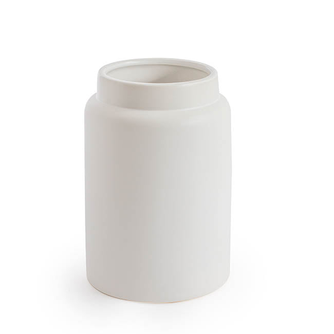Ceramic White Vases - 3 Pieces - 25cmH