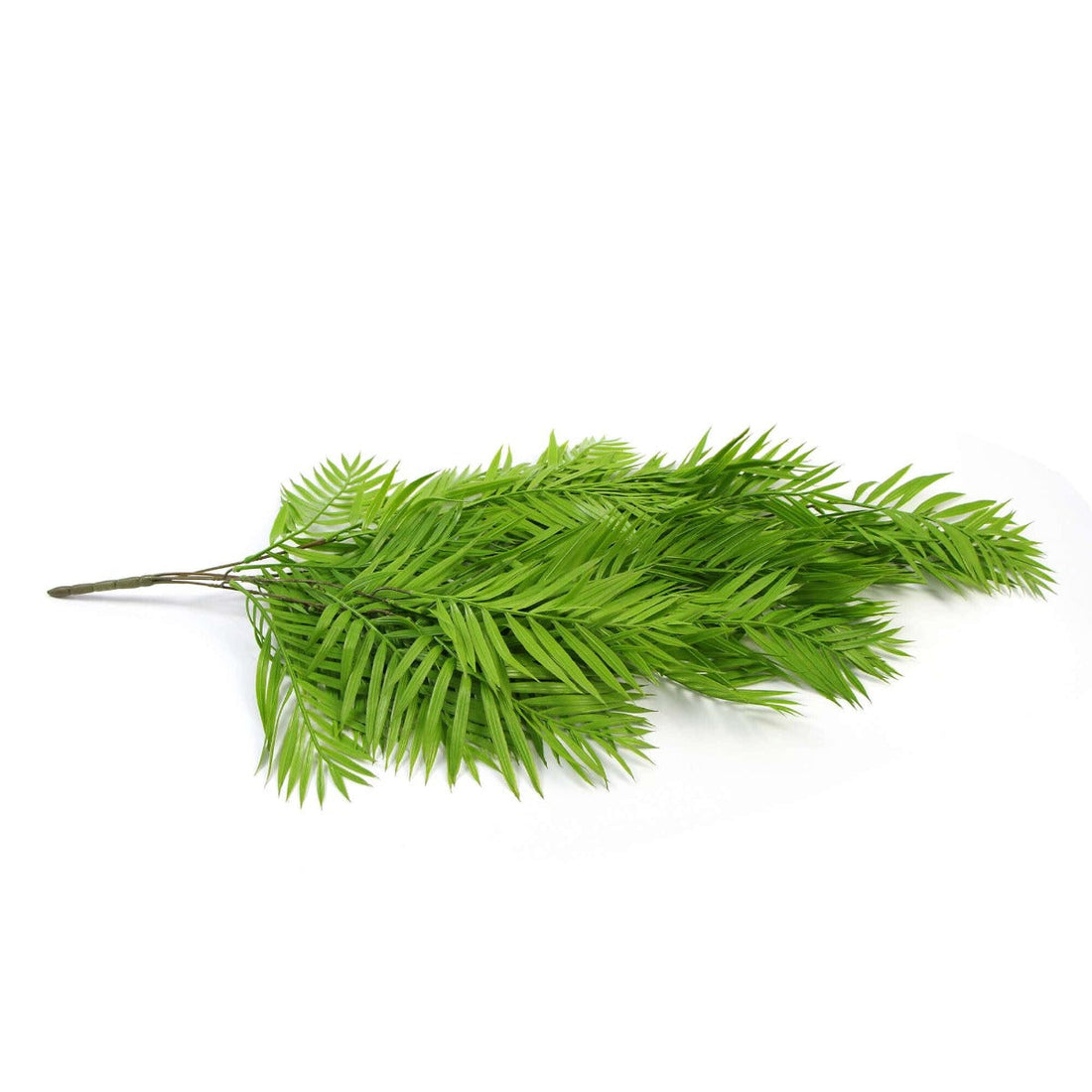 Hanging Fresh Green Bamboo Leaf Fern UV Resistant 80cm