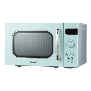 20L Microwave Oven 800W Countertop Kitchen 8 Cooking Settings Green