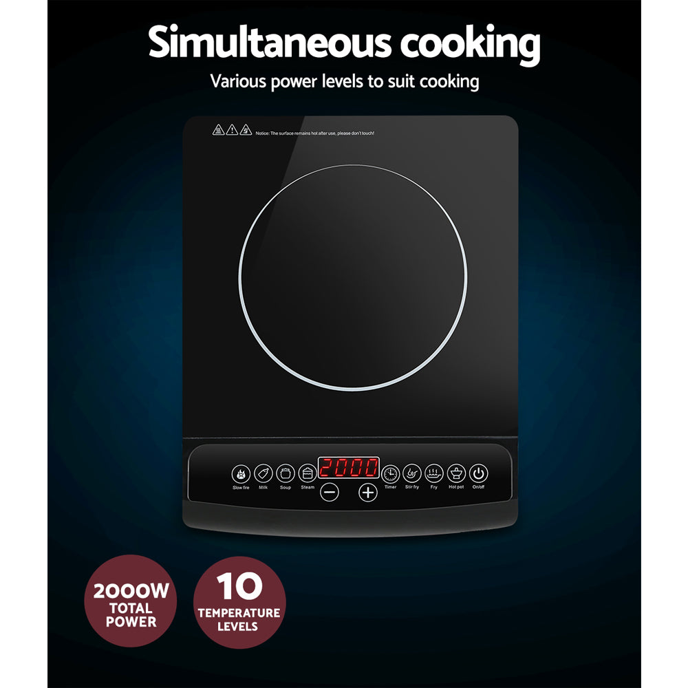 Portable Electric Induction Cooktop Ceramic