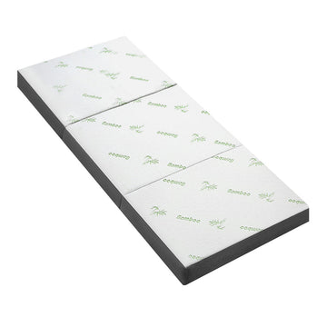 Folding Foam Portable Mattress Bamboo Fabric