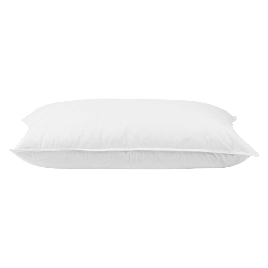 Set of 2 Duck Down Pillow - White