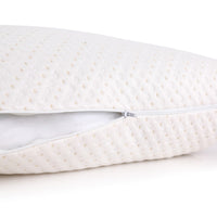 Set of 2 Single Bamboo Memory Foam Pillow