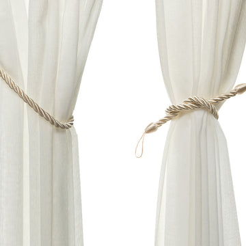 Rope Curtain Tiebacks (Pair)