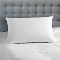 Luxury Bamboo Blend Gusset Pillow Single Pack - White