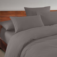 1500 Thread Count 6 Piece Cotton Rich Bedroom Collection Set - King - Dusk Grey