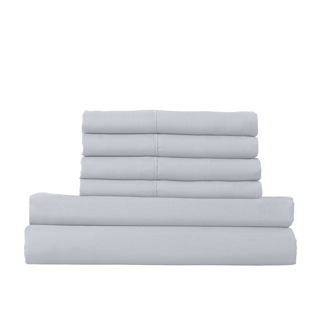 1500 Thread Count 6 Piece Cotton Rich Bedroom Collection Set - King - Indigo