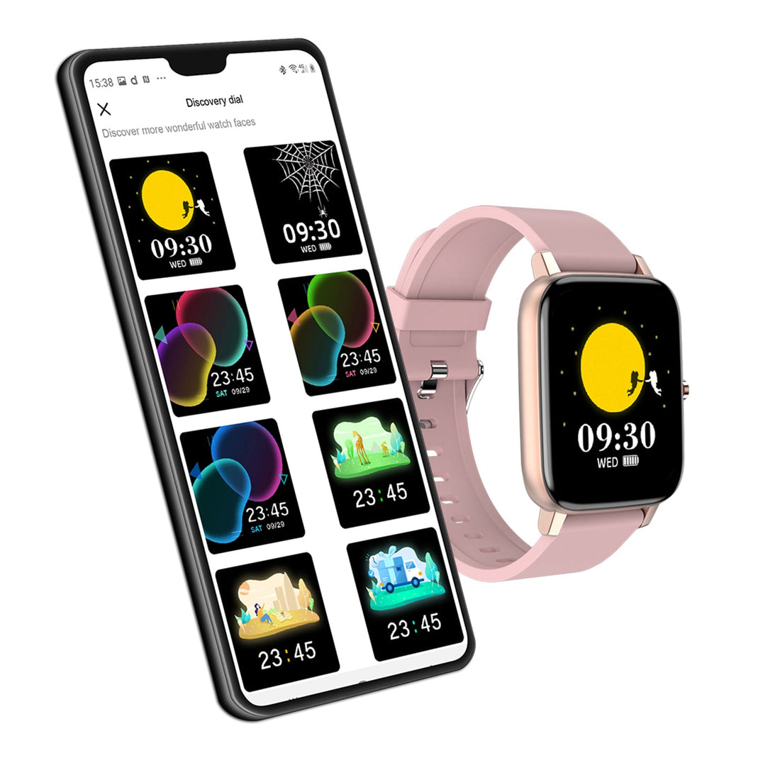Fit Smart Mini Buy the FitSmart Multi Function Smartwatch Wireless Touch Screen All In ...