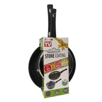 2 Piece 24cm Pan + 16cm Pot Set Kitchen Non Stick Cookware Black