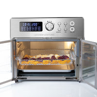 25 Litre Air Fryer Oven French Door Multifunctional - Silver