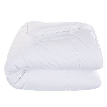 800GSM Quilt Down Alternative Doona Duvet Cotton Cover Hotel Grade - White Queen