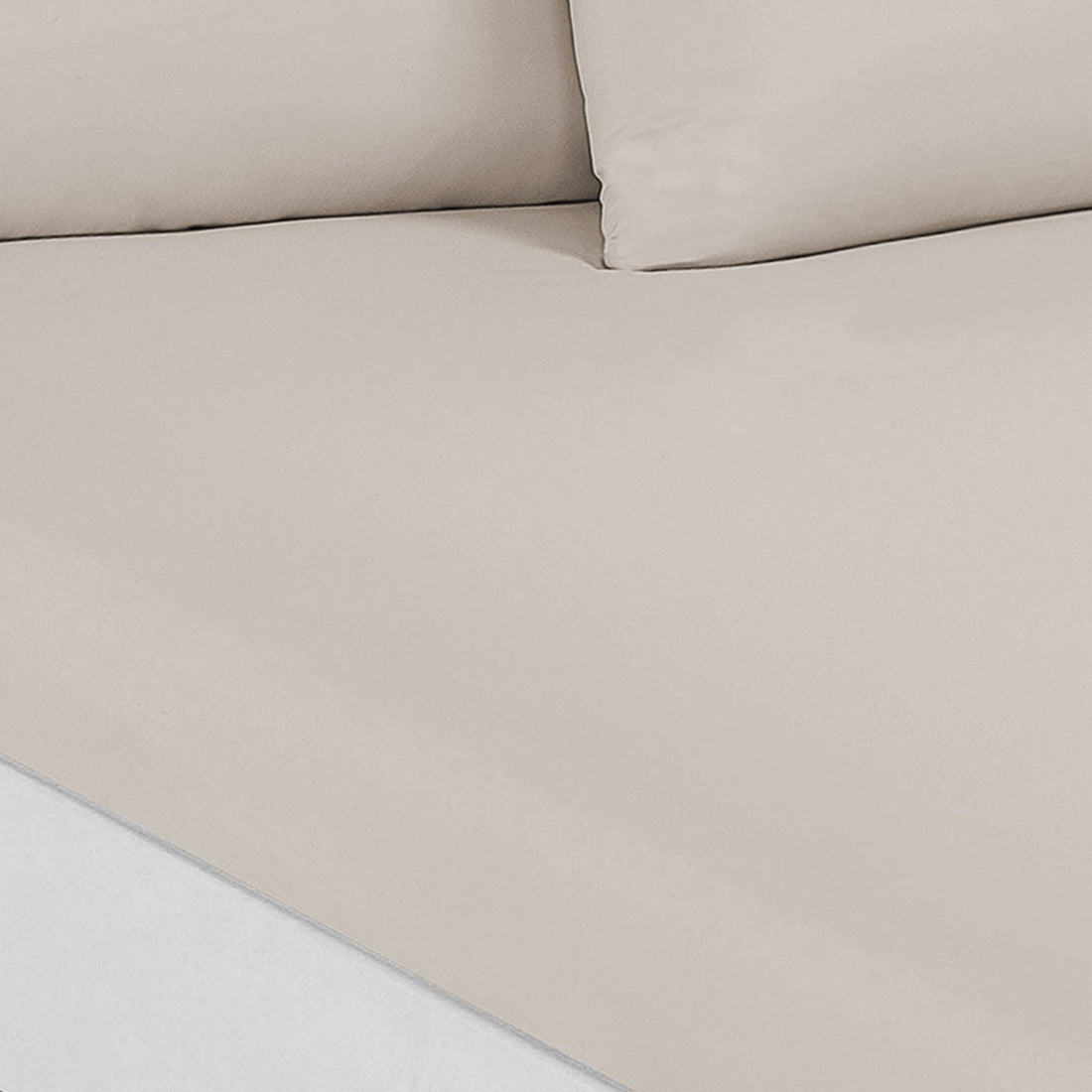 1500 Thread Count Combo Sheet Set Cotton Rich Premium Hotel Grade - Queen - Ivory