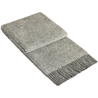 Brighton Throw - 100% NZ Wool -  Grey