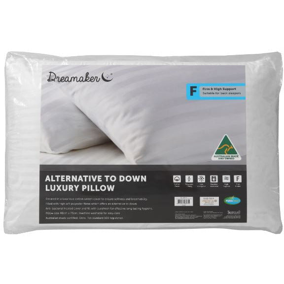 Alternative to Down Pillow Firm