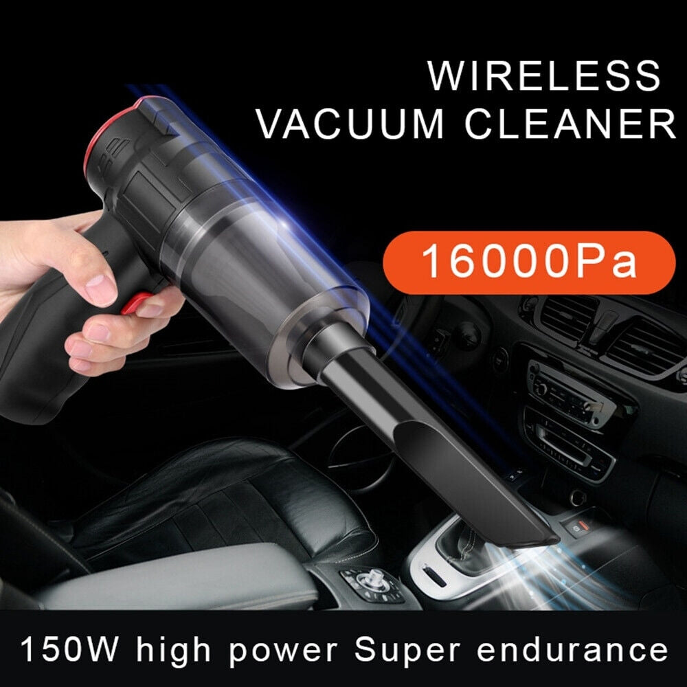 16000Pa 150W Car Handheld Vacuum Cleaner Cordless Wet Dry Air Duster Wireless