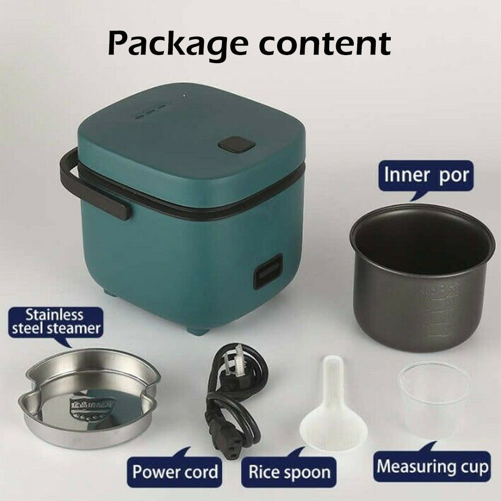 Buy the Mecora 1.2L Mini Rice Cooker Travel Small Non-stick Pot For ...