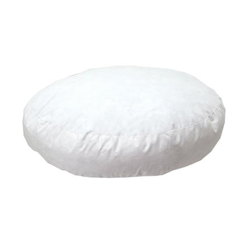 Poly Cushion Insert Round Gusseted 40cm x 40cm x 5cm