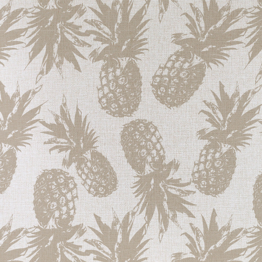 Cushion Cover With Piping Pineapples Beige 60cm x 60cm