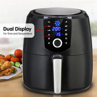 7.2l Electric Air Fryer - 1800w - Black