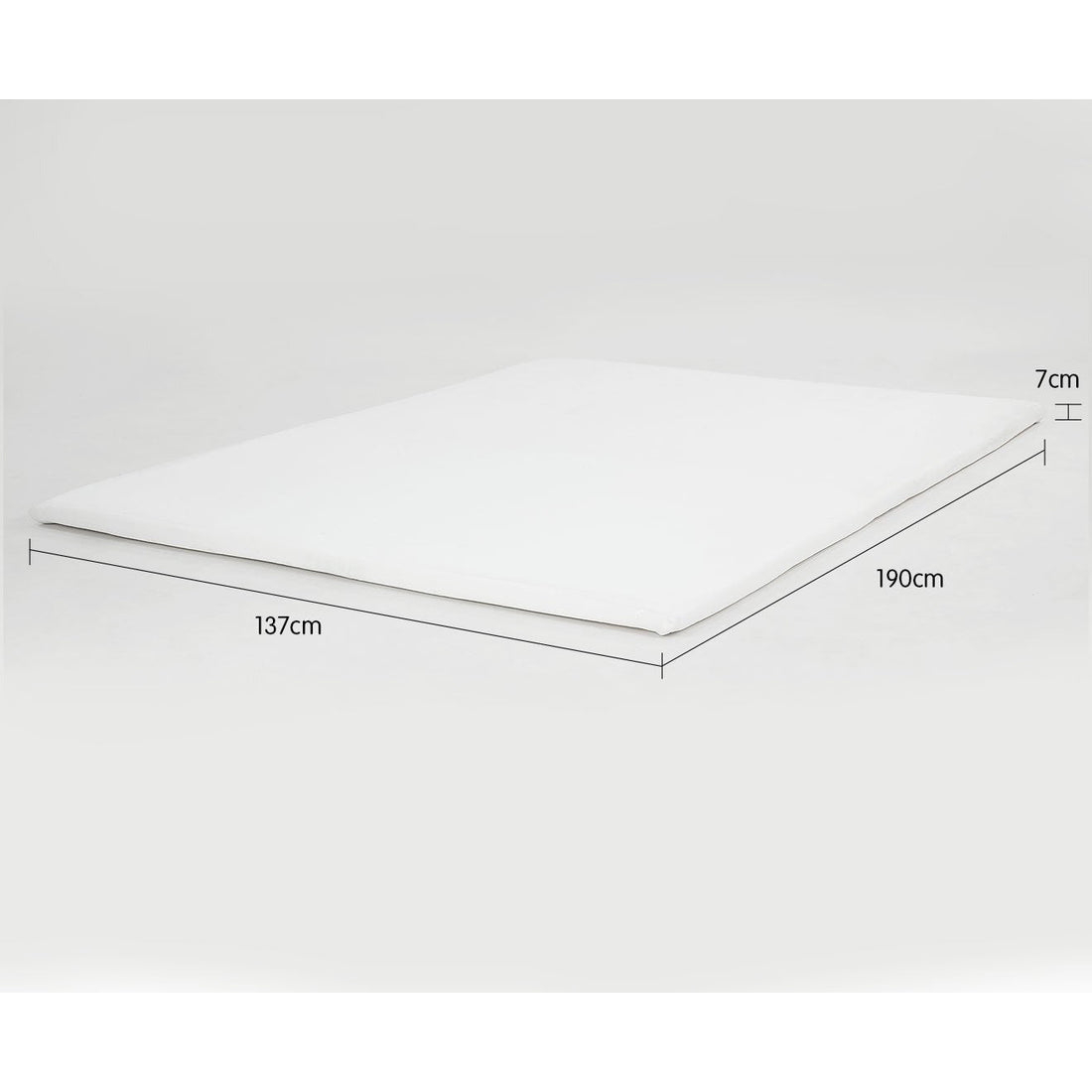 High Density Mattress Foam Topper 7cm - Double