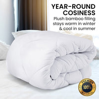 Microfibre Bamboo Comforter Quilt 700gsm - King