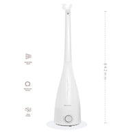 3.3L White Air Humidifier Ultrasonic Cool Mist