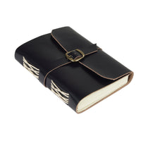 Vintage Leather Journal Recycled Paper Notebook