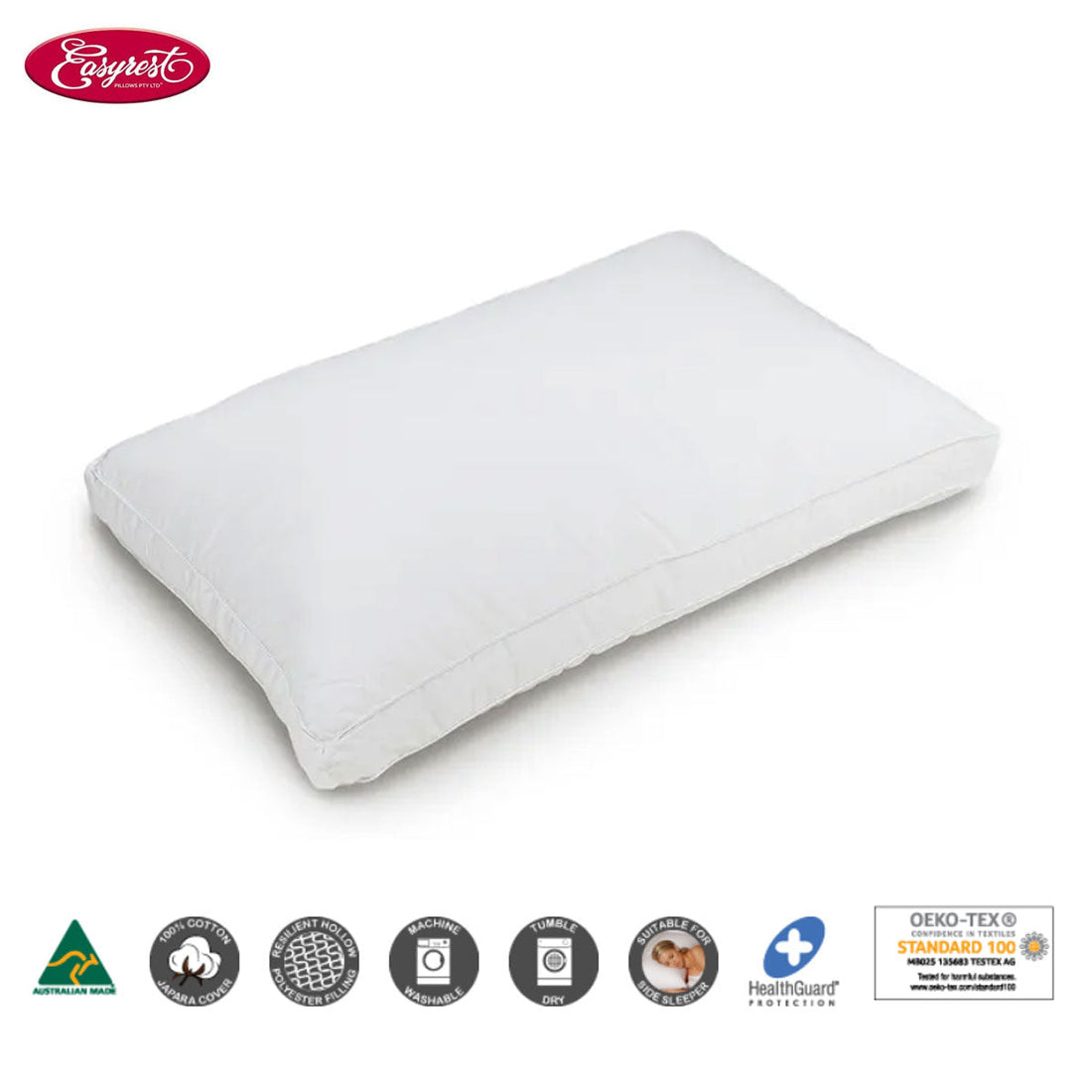 BioFresh Allergy Sensitive High &amp; Firm Standard Pillow 66 x 41 x 5cm