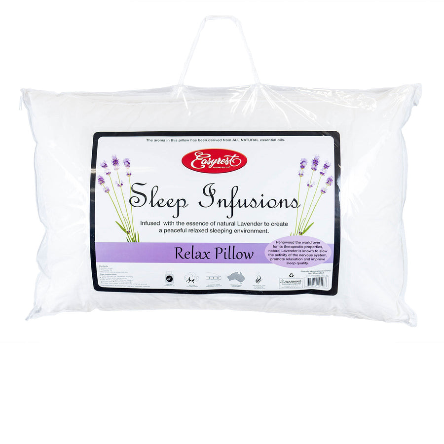 Sleep Infusions Lavender Relax Standard Pillow 45 x 70 cm