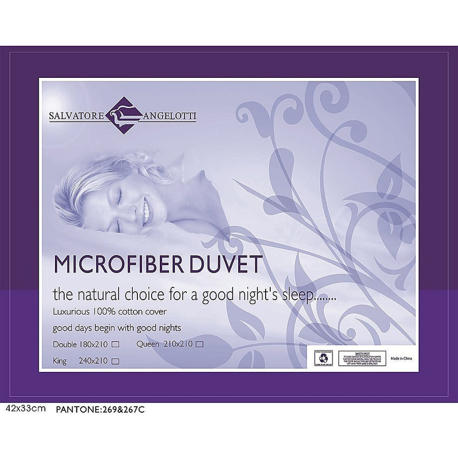 Microfiber Duvet / Quilt -Double