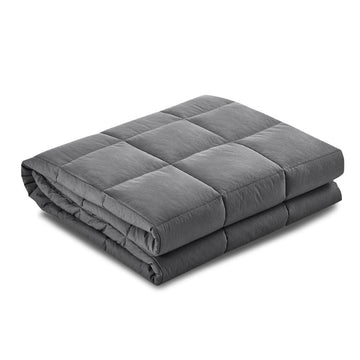 Weighted Blanket Adult 5KG Heavy Gravity Blanket - Grey
