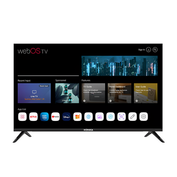 55 inch 4K LED TV HDMIx3 USB Freeview T2+S2 WebOS