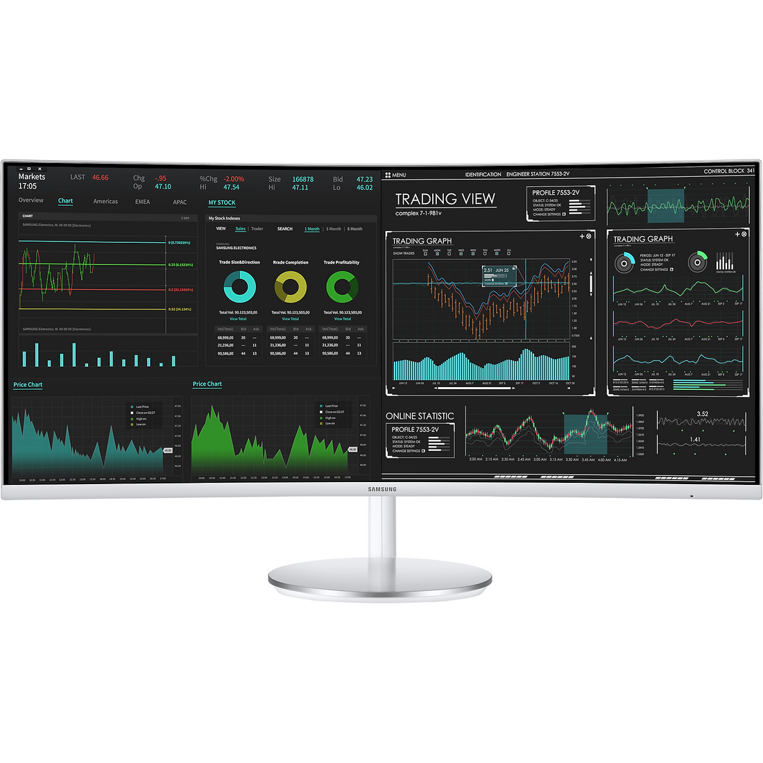 Buy the Samsung 34 Inch Thunderbolt™ 3 Curved Ultra-Wide QHD Monitor ...
